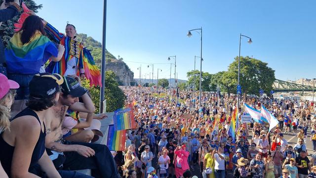 A photo of Budapest Pride 2025.