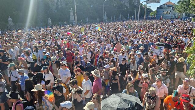 A photo of Budapest Pride 2025.