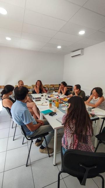 La Xarxa de Cooperació del sud de Catalunya i la Coordinadora d'ONGs de Girona reunides