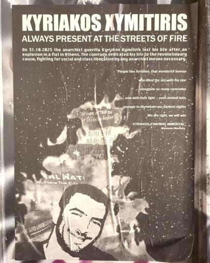 Kyriakos Xymitris - Always present at the streets of fire

2025

#kyriakosxymitiris #kyriakosrepresent #berlinposter #politicalposter