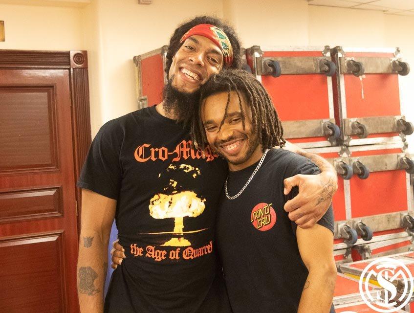 Bobbie & Bobby Vylan smiling like bffl