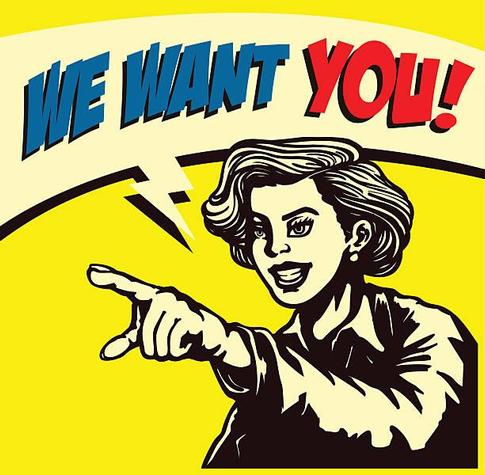 We want you