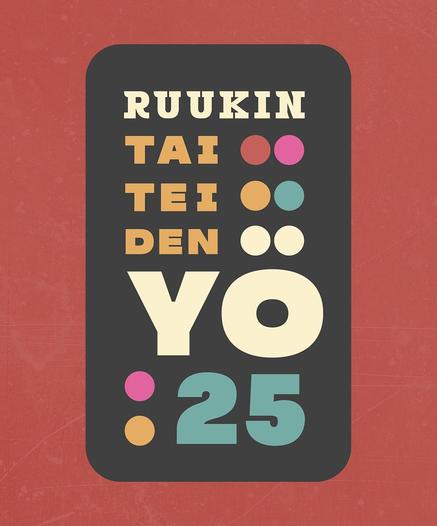 Ruukin taiteiden yö -tapahtuman logo