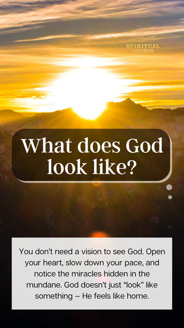 What Does God Look Like?
