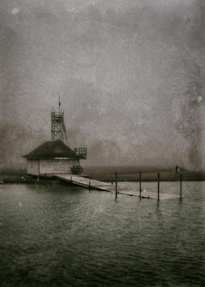 Leuty Avenue Lifesaving Station No 1 Old Film Version photograph by Brian Carson of The Learning Curve Photography