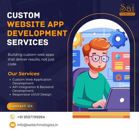 Custom Website App Development Services - Sai Technologies