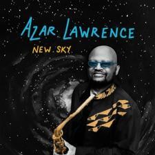An image of the cover of the record album 'New Sky' by Azar Lawrence