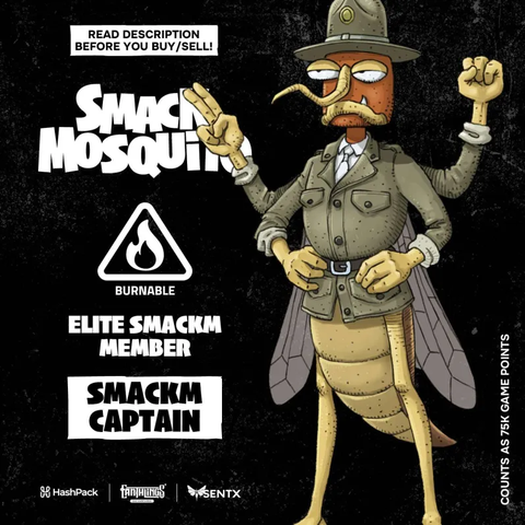 smackm captain smack mosquito