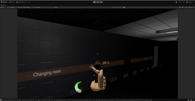 New UI for weapon and ammunition as well as life indicator