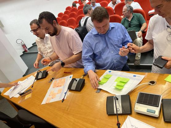 O-CEI PIC brainstorming session