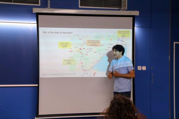 Joan Reverté, expert en pau