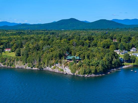 PRICE IMPROVEMENT!
NEWLY BUILT HOME ON LAKE CHAMPLAIN
Aerial