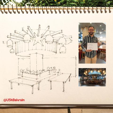 Had an incredible time at the USk Bahrain meetup at IKEA Bahrain! On Friday, June 27th, we found the perfect sketching environment. 🎨✨

The ambiance was inspiring, and the collaboration among our members was truly magical. 🤝💖 Great ideas flowed, sketches came to life, and friendships blossomed. So grateful for the laughter and creativity shared!

Can’t wait for our next adventure together!

@ikeabahrain

@sudeepsketchlife

#uskbahrain #sketchingtogether #artcommunity #creativityunleashed #meetup #sketchwalker #sketchingcommunity #manama #urbansketchers #bahrainmeetup #artcommunity #sketchingtogether #meetupmagic #communityvibes #bahrainstore #ikeabahrain #ايكيا_البحرين
