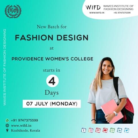 ⏳ 𝐉𝐮𝐬𝐭 4 𝐃𝐚𝐲𝐬 𝐋𝐞𝐟𝐭!

New Batch for Fashion Design starts 07 𝐉𝐮𝐥𝐲

A new journey begins in just a few days. Step into a world of creativity, confidence and career opportunities at 𝐖𝐚𝐯𝐞𝐬 𝐈𝐧𝐬𝐭𝐢𝐭𝐮𝐭𝐞 𝐨𝐟 𝐅𝐚𝐬𝐡𝐢𝐨𝐧 𝐃𝐞𝐬𝐢𝐠𝐧𝐢𝐧𝐠.

📍 Study Centre: Providence Women’s College, Kozhikode
🎓 Job-Focused Fashion Design Course

📅 Starts: 07 July (Monday)
🌐 https://wifd.in
📲 +91 9747375599