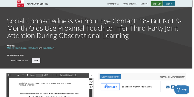Screenshot of psyarxiv page for this preprint. Autogenerated