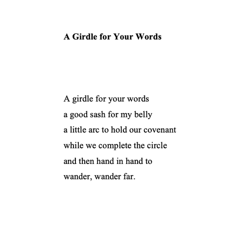 A poem.