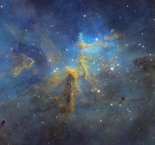 Melotte 15,  located in the Heart Nebula