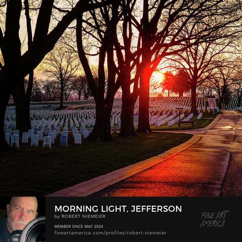 Jefferson Barracks Cemetery at Dawn