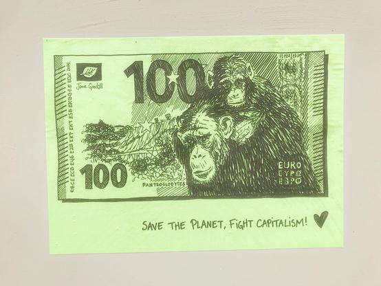 100€, Chimpanzé