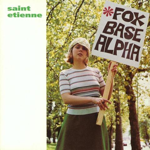 An image of the cover of the album 'Foxbase Alpha' by Saint Etienne