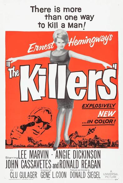 Poster for the 1964 movie The Killers