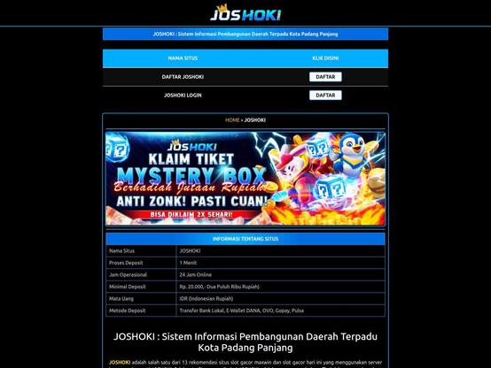 Screenshot of phishing site