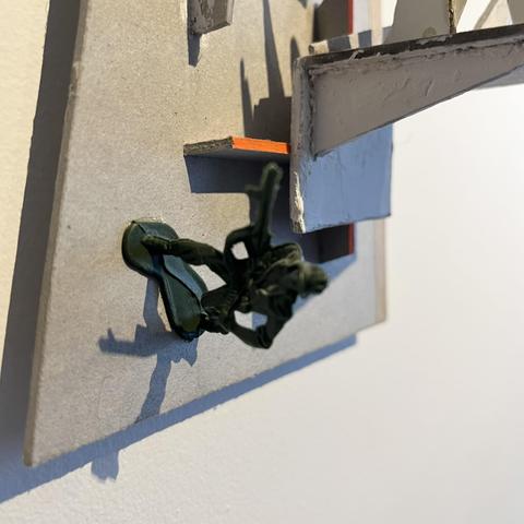 A view on the toy soldier