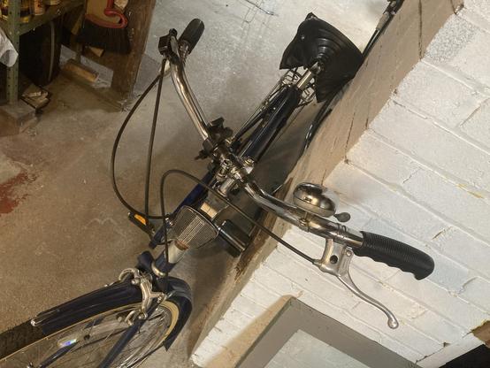 An old Raleigh bike from the 1970s.