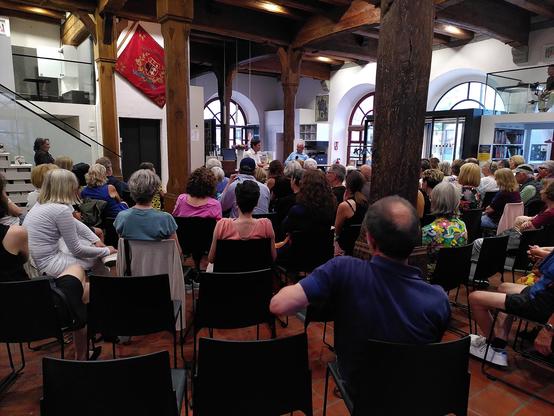 Stadtbücherei Wangen im Allgäu, Lesung von Peter Stamm.