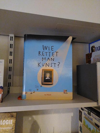 Ein Buch mit dem Titel „Wie rettet man Kunst?“