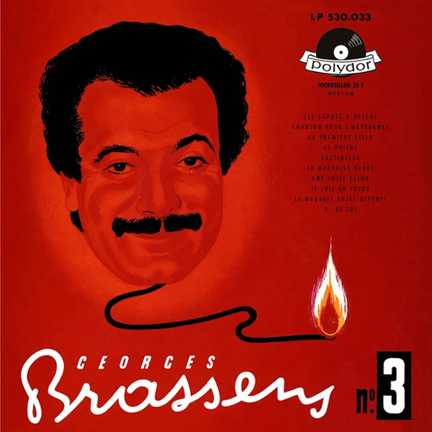 Georges Brassens Sa Guitare et les Rythmes N°3
Original Release in 1954