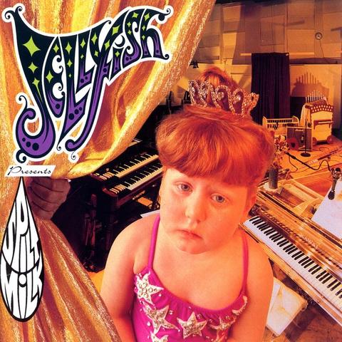 An image of the cover of the album 'Spilt Milk' by Jellyfish