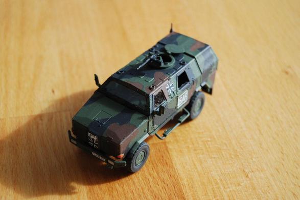 Revell Bundeswehr Dingo 1 1/72 scale model