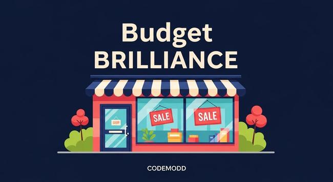 Budget Brilliance, CODEMODD image