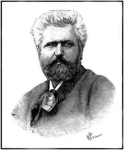 Black and white photo of Stephen Sauvestre.