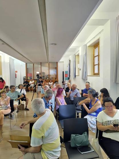 Foto de la sessió de presentació de resultats