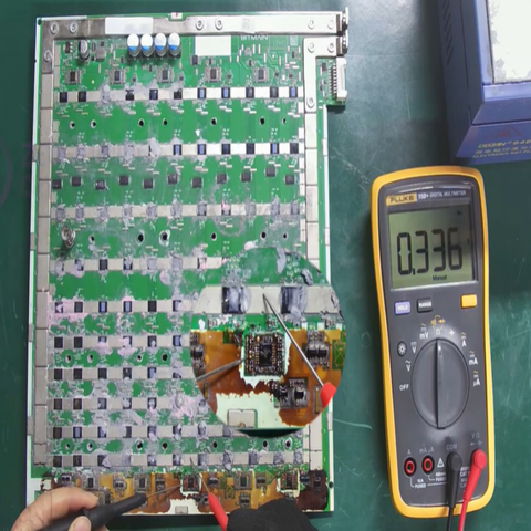 This is the running speed before I replaced the SGM8304 op amp module.