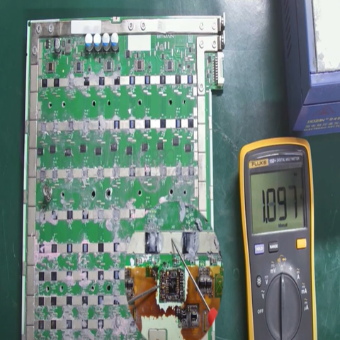 This is the running speed after I replaced the SGM8304 op amp module.