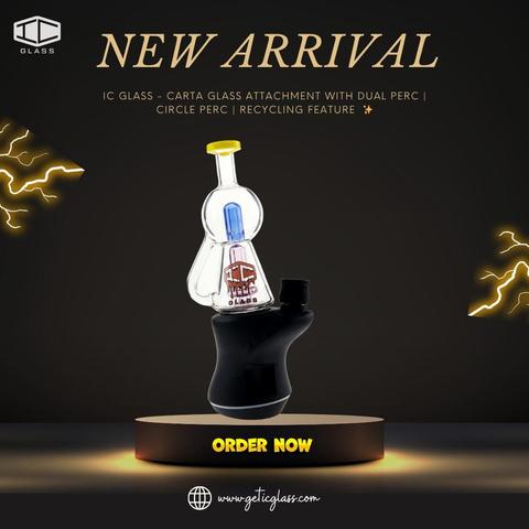 https://www.geticglass.com/collections/all-accessories/products/ic-glass-carta-glass-attachment-with-dual-perc-circle-perc-recycling-feature-available-in-3-colors?variant=44620633833604