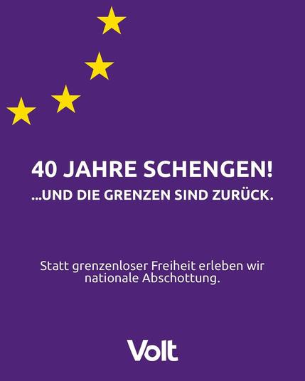 40 Jahre Schengen - und die Grenzen sind zurück