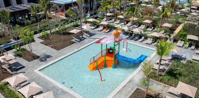 Waterpark at a new Lopesan Group resort hotel in Punta Cana, Dominican Republic
Water will be the star of the show, with several pools, “an artificial cenote” and the waterpark. 