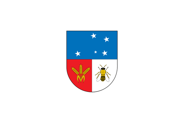 Flag of Colonia, Uruguay.
