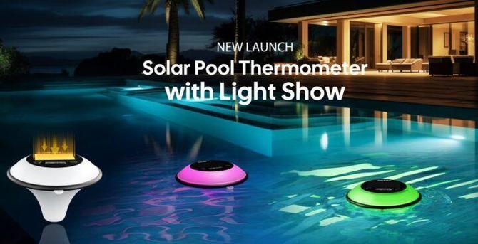 Take My Money: Inkbird Launches Solar Powered Pool Light and Thermometer