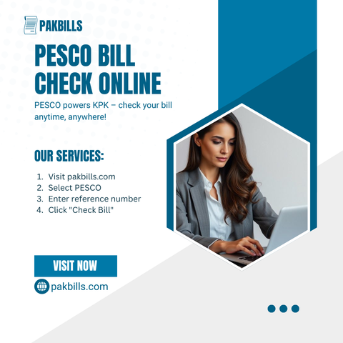 "PESCO Bill Ka Asaan Hal | Check Online from Home!"

