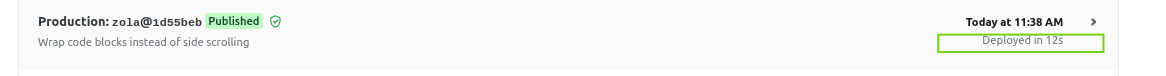 12 second deploy on netlify