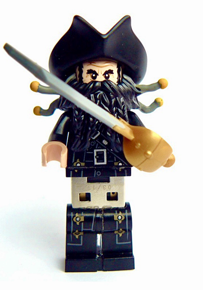 MOC Lego USB Stick in a Lego Minifigure Pirate
