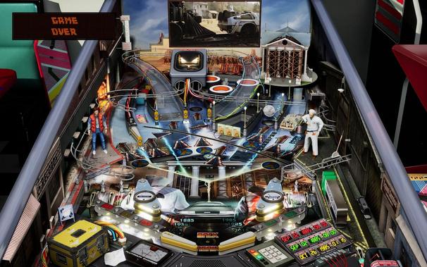 Screenshot showing the Back to the Future table.