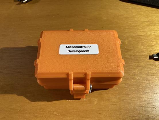 A 3D printed rugged box.