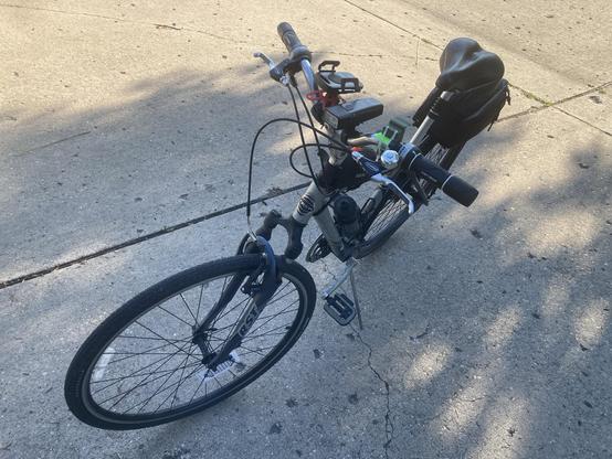 A bike.