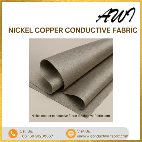 Nickel copper conductive fabric -conductive-fabric.com